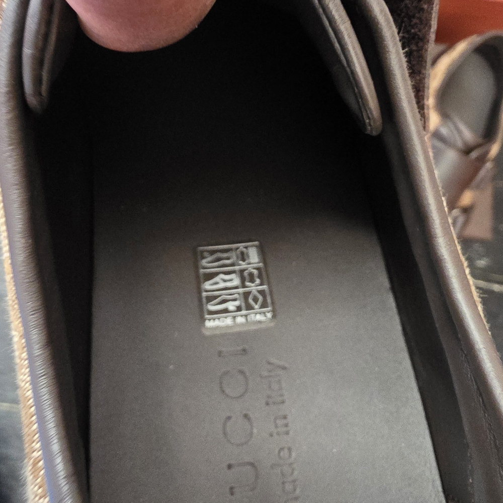 Gucci Men's Brown Leather Loafers